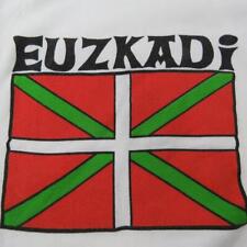 Moletom com bandeira basca feminino branco TAMANHO médio logotipo EUZKADI em excelente estado usado comprar usado  Enviando para Brazil