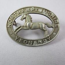 Military badge northamptonshir for sale  LONDON