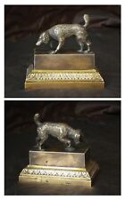 Encrier bronze chien d'occasion  Chaumont
