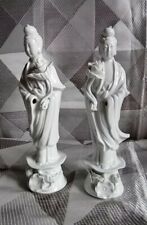 Paire statuettes porcelaine d'occasion  Briec