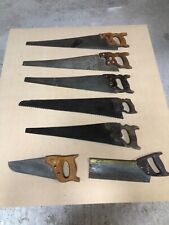 Vintage saws handsaws for sale  CANTERBURY