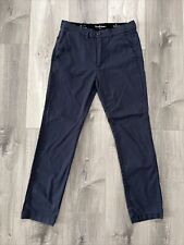 Men's Goodfellow Hennepin Tech Chino Pants Slim Skinny Fit Navy Blue 30x30 for sale  Shipping to South Africa