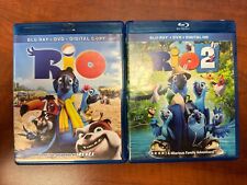 Rio and Rio 2 (solo Blu-rays) SIN DVD, fundas ni digital segunda mano  Embacar hacia Argentina