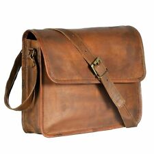 Men's Messenger New Shoulder Satchel Briefcase Vintage Laptop Leather Bag for sale  Shipping to South Africa
