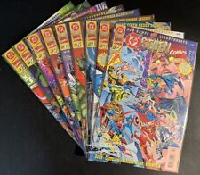 DC COMICS: DC contro Marvel Serie crosscover #2 - 10 Dino fumetti dinoverlag usato  Spedire a Italy
