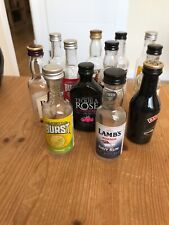 Miniature spirit bottles for sale  HITCHIN
