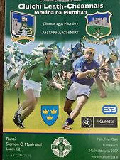 Gaa programmes 2007 for sale  Ireland