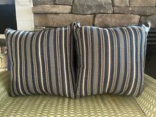Blue striped throw for sale  Hartselle