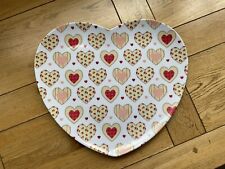 Melamine heart shaped for sale  GLASGOW