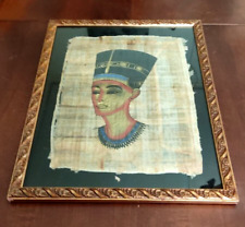 Quadro egiziano papiro usato  Napoli