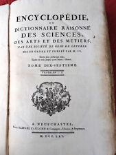 Encyclopedie sciences arts d'occasion  Paris V