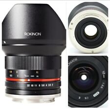 Rokinon 12mm F2.0 Ultra Wide Angle Lens for Sony E-Mount (NEX) Black Mirrorless for sale  Shipping to South Africa
