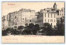 Cartão postal c1905 Citta Alta do jardim de Capo Bordighera cidade na Itália comprar usado  Enviando para Brazil