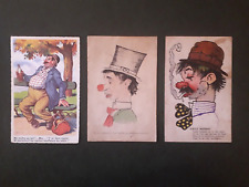 Humorous antique postcards d'occasion  Expédié en Belgium