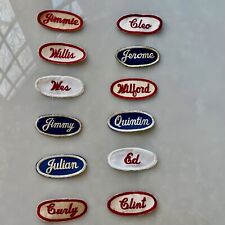 Embroidered vintage name for sale  Batesville