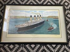 Titanic queenstown print for sale  LEEDS