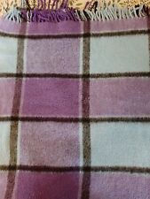 mauve bed throw for sale  LIVERPOOL