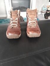 mens leather caterpillar boots size 9 for sale  NOTTINGHAM