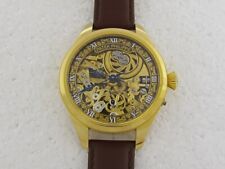 Relógio masculino Patek Philippe & Cie esqueleto suíço antigo exclusivo Art Deco ouro EXCELENTE!! comprar usado  Enviando para Brazil