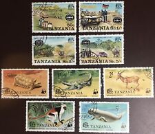 Tanzania 1977 Safari & WWF Endangered Species FU, used for sale  Shipping to South Africa