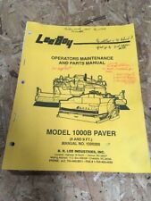 Leeboy model 1000b for sale  Hale