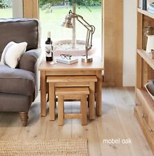 oak nest tables for sale  BICESTER