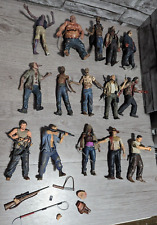 Usado, McFarlane The Walking Dead 5" Figura de Acción Lote de 15, Horror Zombie Apocalipsis segunda mano  Embacar hacia Argentina