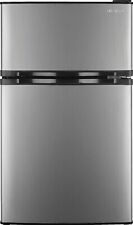 Insignia NSCF30SS9 20" Stainless 3.0 Cu. Ft. Top Freezer Mini Fridge NOB #142128 for sale  Shipping to South Africa