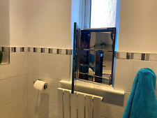 Bathroom Cupboard Mirror with interior Shelves - Opened Never Used for sale  Shipping to South Africa