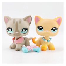 Littlest Pet Shop LPS Shorthair Cat 339 468 with LPS Accessories Necklace for sale  Shipping to South Africa