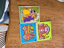 Vintage wooden puzzles for sale  Neenah