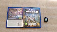 Epic Mickey 2, the Power of Two (Sony PS vita,) Região Livre, JOGO INGLÊS comprar usado  Enviando para Brazil