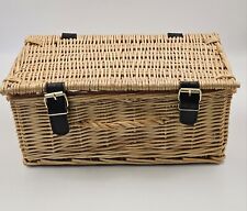 Wicker picnic basket for sale  PLYMOUTH