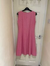 Pink white polka for sale  DROITWICH