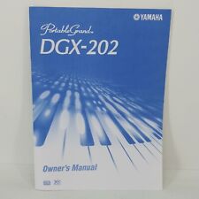 Yamaha portátil Grand DGX-202 manual original del propietario segunda mano  Embacar hacia Argentina