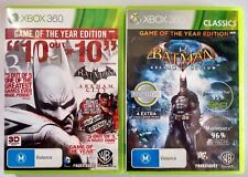 Pacote Batman: Arkham Asylum GOTY & Arkham City GOTY Editions | Xbox 360 One comprar usado  Enviando para Brazil