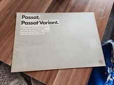 Werbeprospekt Volkswagen/Passat/Passat Variant. PRESSESTIMMEN/Heft 6/1981/Orig., usado comprar usado  Enviando para Brazil