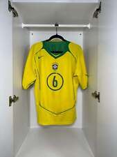 Usado, Camiseta de futebol Brasil Roberto Carlos #6 Nike 2004/2005 kit HOME - Camisa de futebol comprar usado  Enviando para Brazil