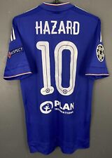 CAMISETA DE FÚTBOL HADARD CHELSEA 2015/2016 LIGA DE CAMPEONES TALLA XS segunda mano  Embacar hacia Mexico