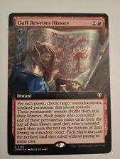 Guff Rewrites History Extended Art NM/M Magic the Gathering Commander Master MTG for sale  Shipping to South Africa