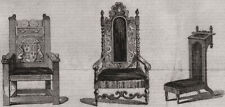Queen victoria chair usato  Spedire a Italy