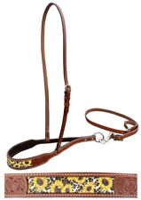 Showman leather noseband for sale  Troy
