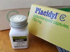 Used, 1980 Vintage Abbott Labs PLACIDYL Physician Sample Bottle EMPTY 1 BOTTLE ONLY for sale  Shipping to South Africa