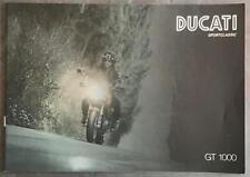 Ducati gt1000 sport for sale  LEICESTER