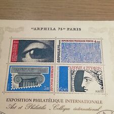 Bloc timbres arphila d'occasion  Delme