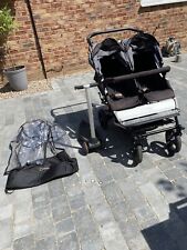 Mountain Buggy Duet V3 double pushchair/buggy *With Extras* Free Rider Stroller. for sale  NORTHAMPTON