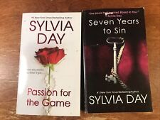 Lote de romance Sylvia Day Romance Fiction 2 PB paixão pelo jogo e 7 anos para pecar comprar usado  Enviando para Brazil