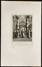1853 - De Dios - Vida De Jesús Cristo - Grabado, usado segunda mano  Embacar hacia Argentina