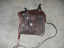 Leather western saddle for sale  Hastings