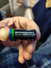 Rcr123a rechargeable batteries for sale  Springfield